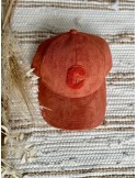 Casquette C terracotta