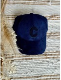 Casquette C bleu marine